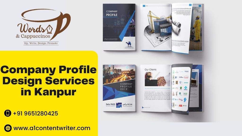 Company Profile Design Services In Kanpur