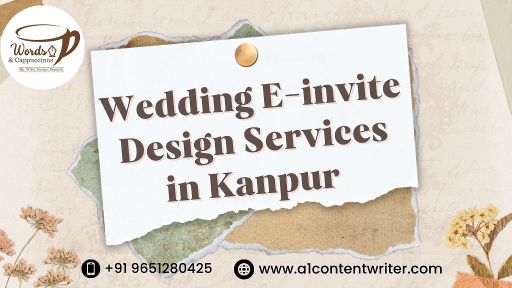 Wedding E-invite Design Services in Kanpur