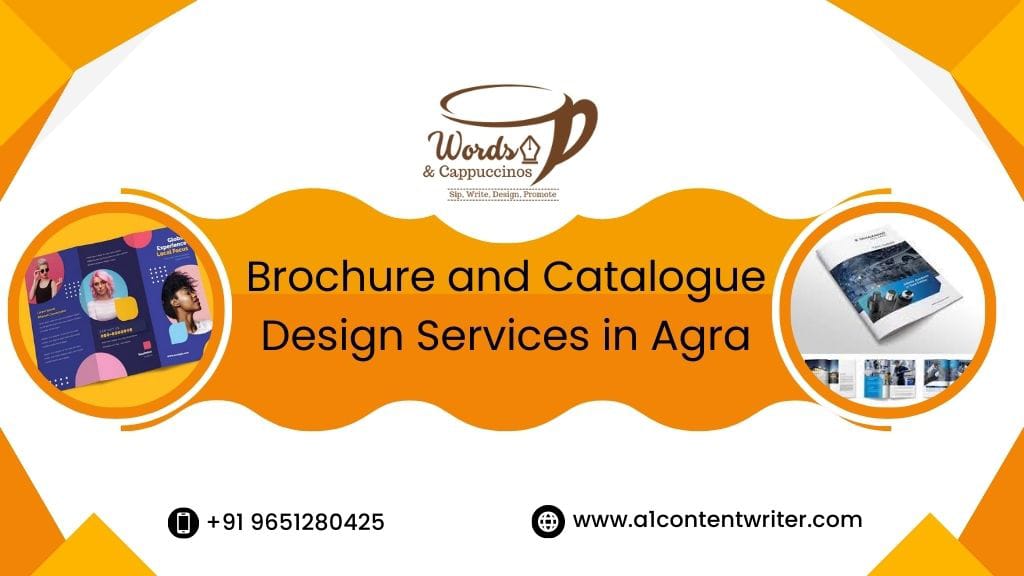 brochure and catalogue design services in Agra
