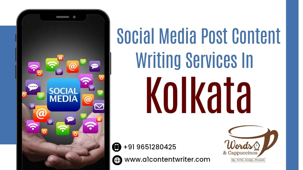 social media post content writing services in Kolkata