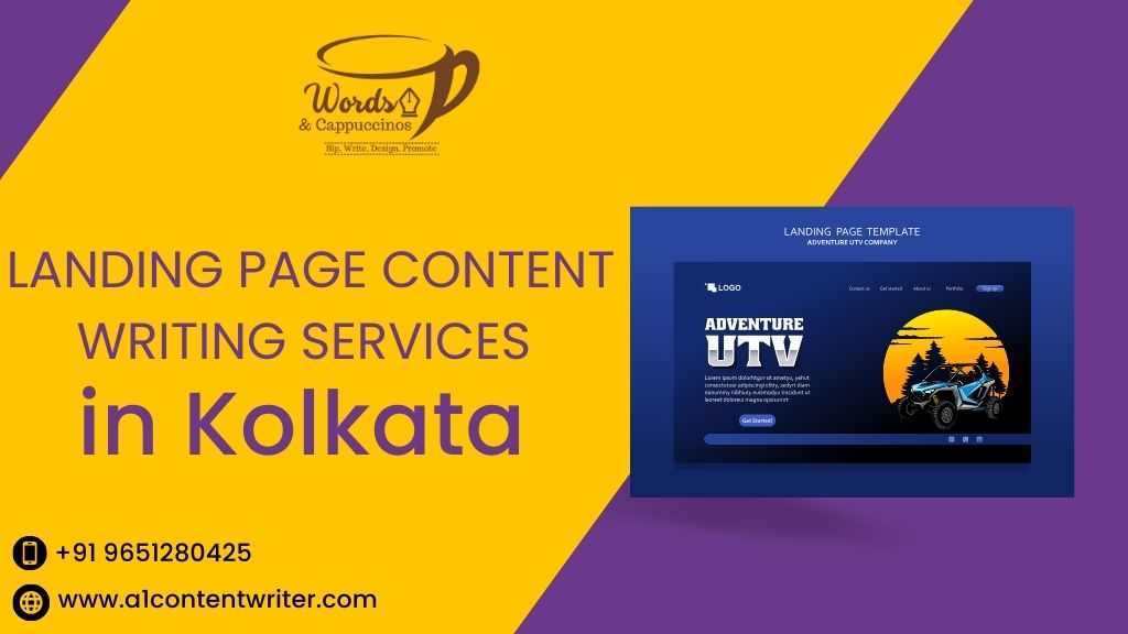 landing page content writing services in Kolkata
