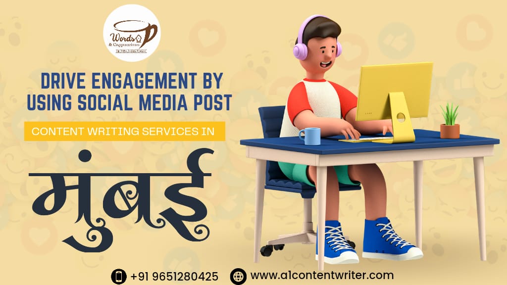 social media post content writing services in Mumbai