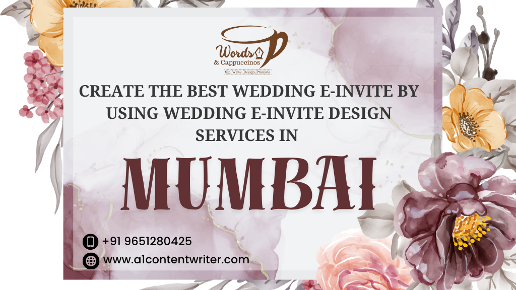 wedding e-invite design services in Mumbai