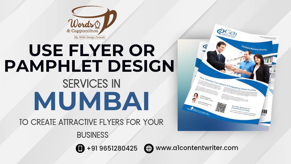 flyer or pamphlet design services in Mumbai